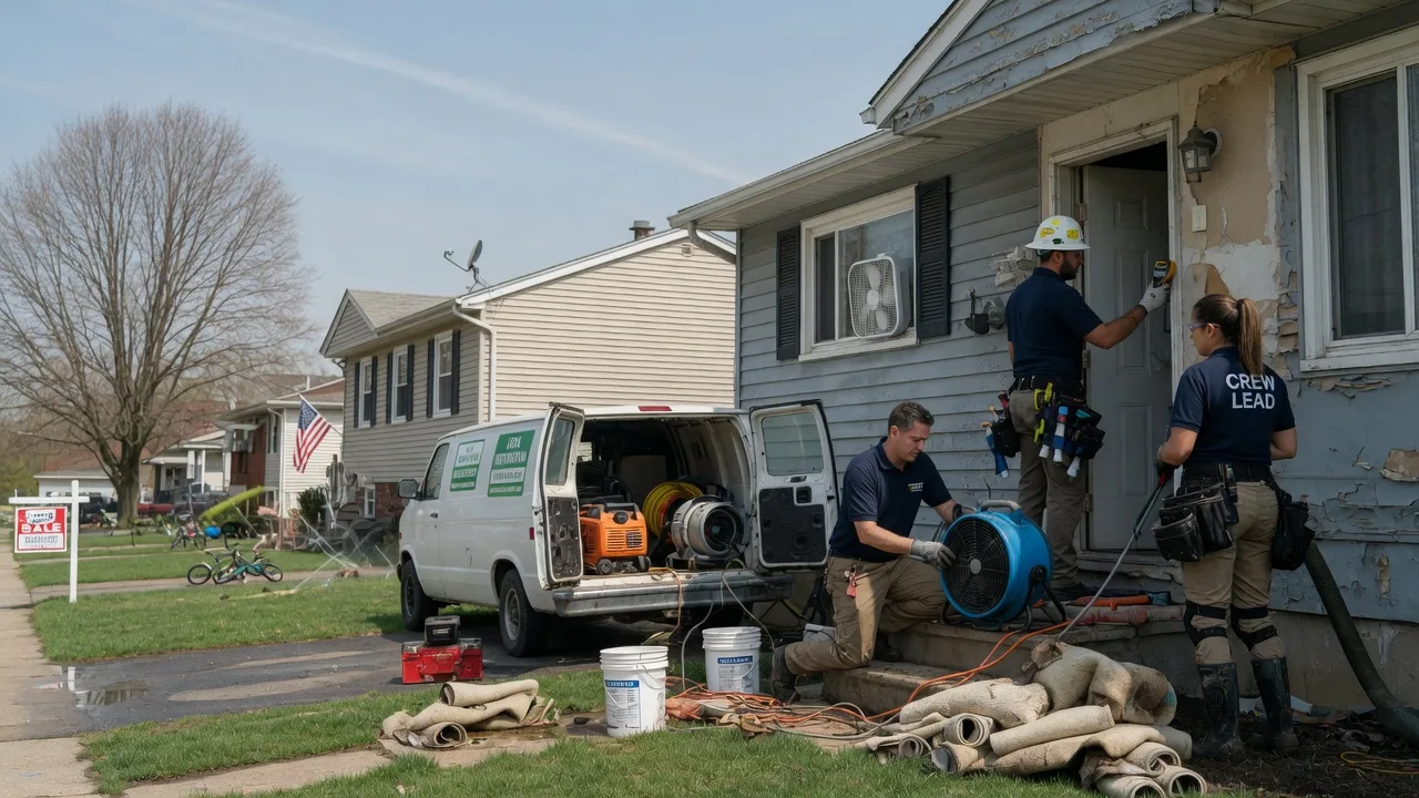 Flood Cleanup in Sault Sainte Marie, MI near me